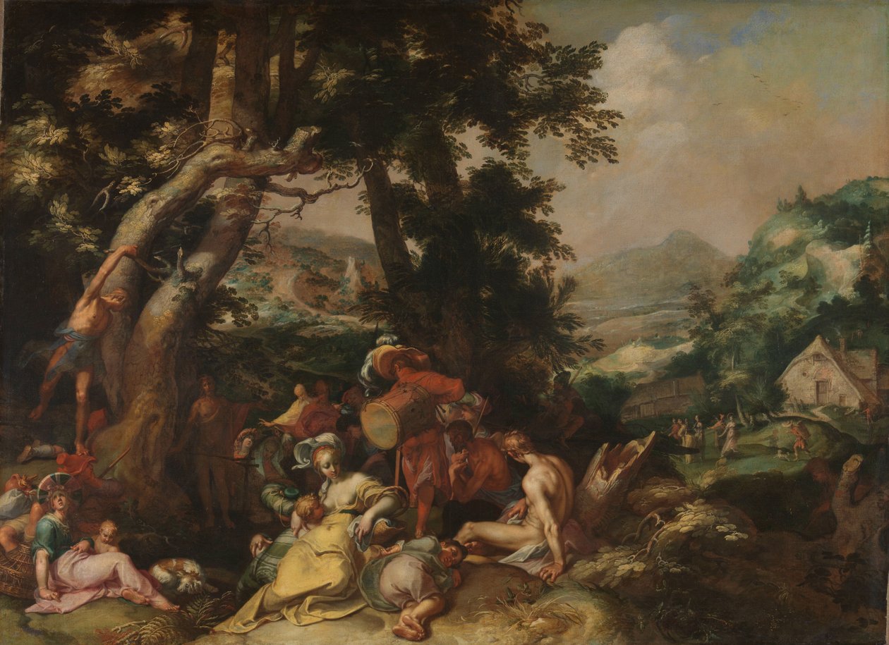Głoszenie św. Jana Chrzciciela Głoszenie św. Jana Chrzciciela autorstwa Abraham Bloemaert