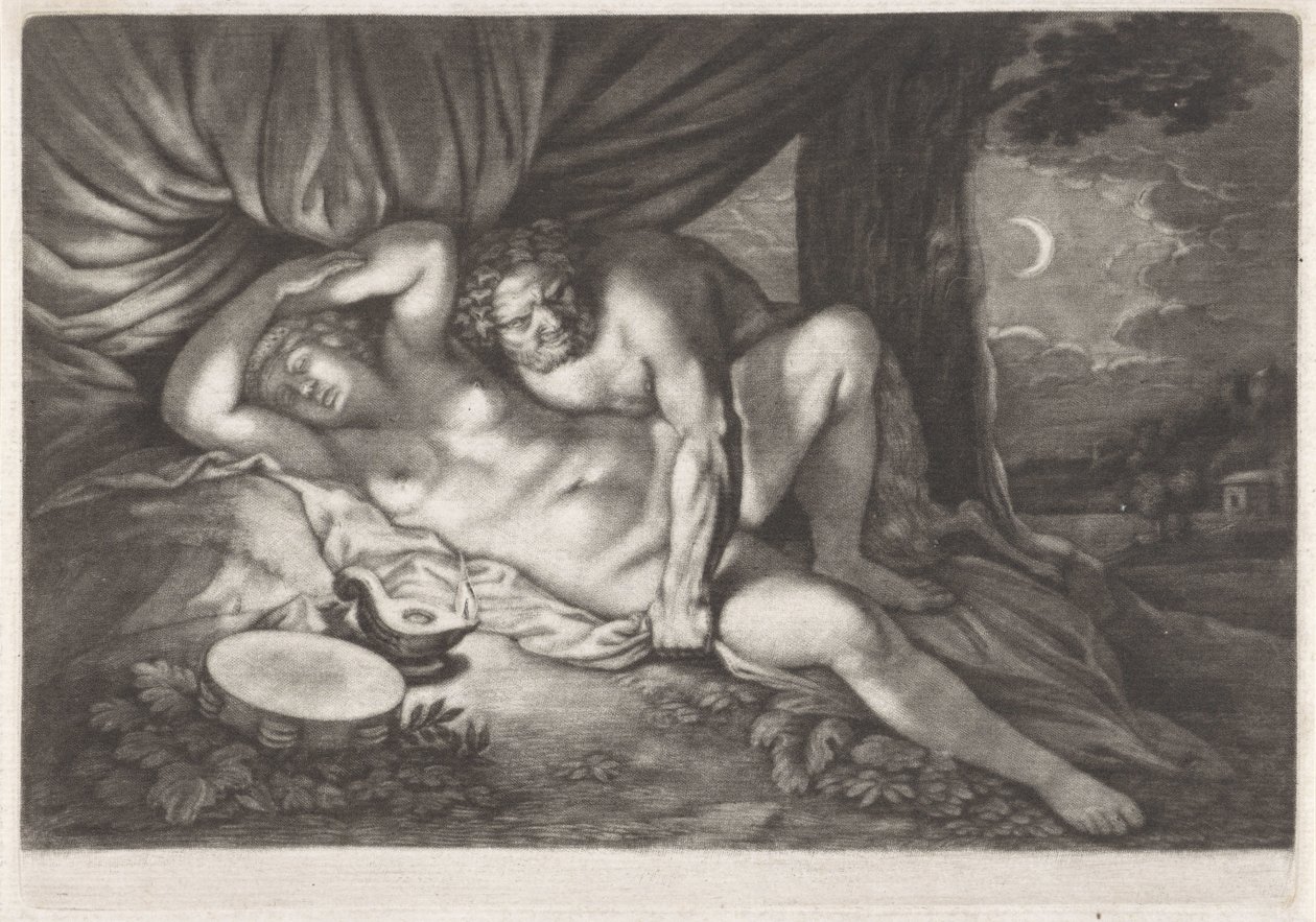 Jowisz i Antiope autorstwa Abraham Bloteling