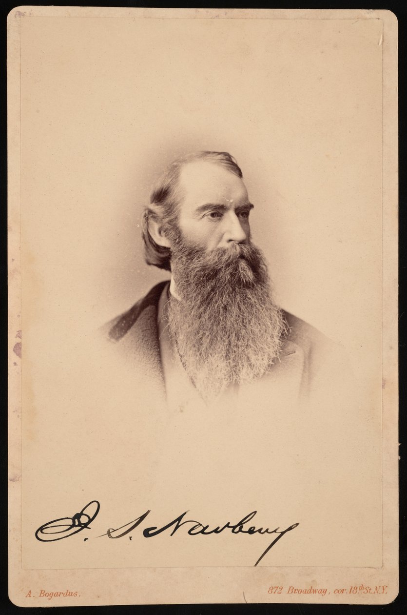 Portret Johna Stronga Newberry 1822-1892, w latach 1876-1887. autorstwa Abraham Bogardus