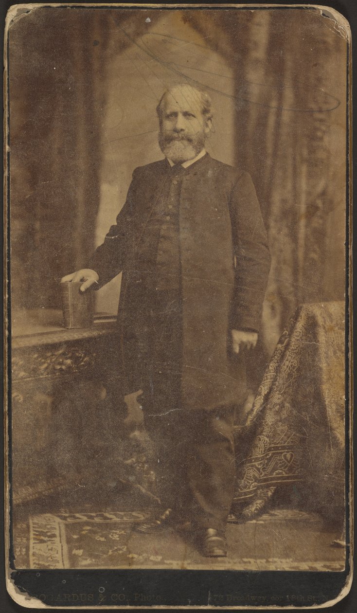 Portret mężczyzny autorstwa Abraham Bogardus