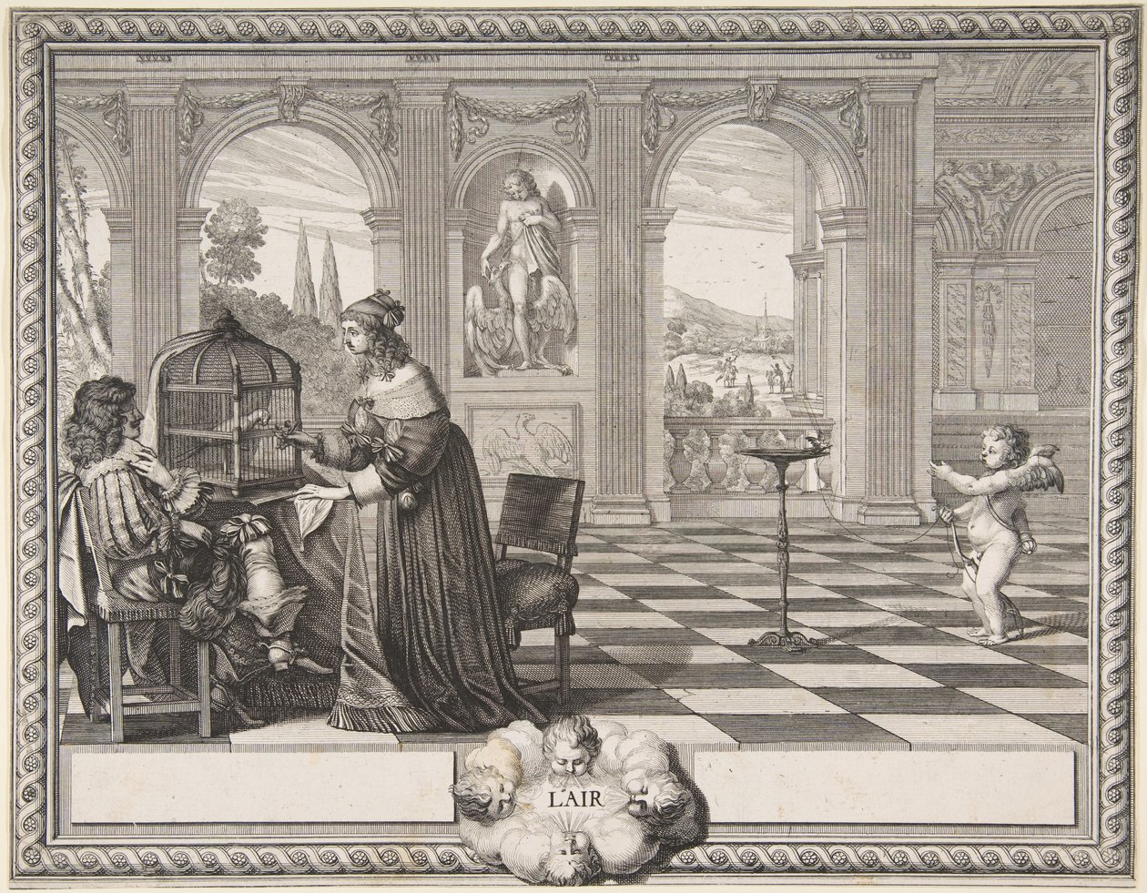 Powietrze autorstwa Abraham Bosse