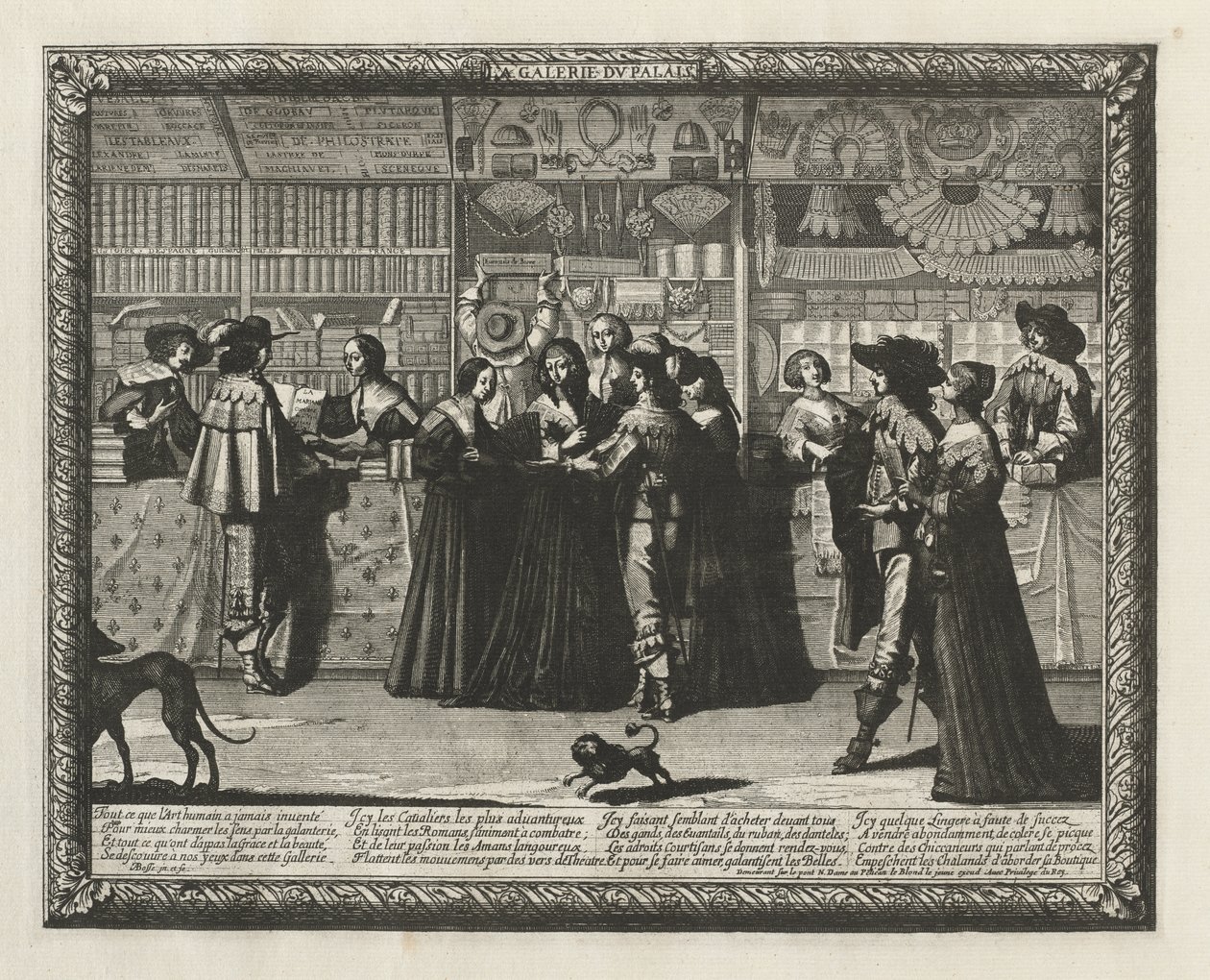 Galeria Paryska autorstwa Abraham Bosse