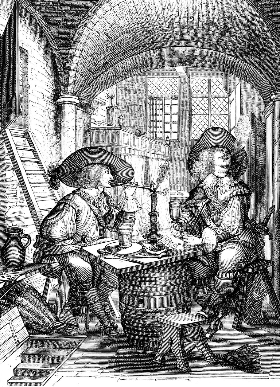 Tytoń, XVII wiek autorstwa Abraham Bosse