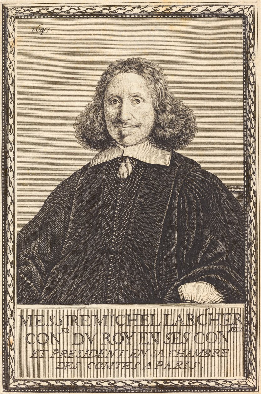 Michael Larcher autorstwa Abraham Bosse