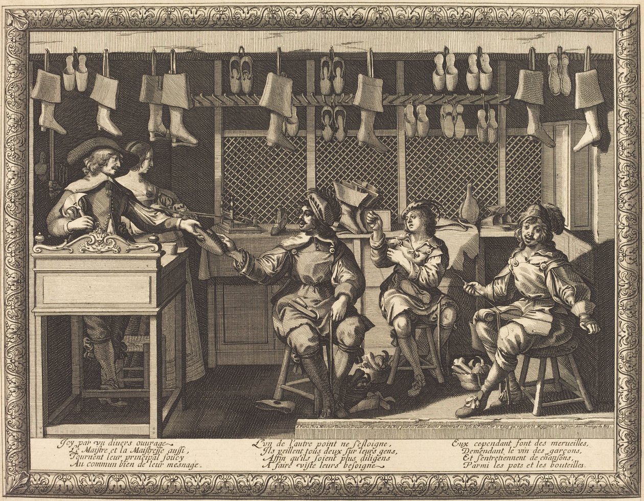 szewc autorstwa Abraham Bosse