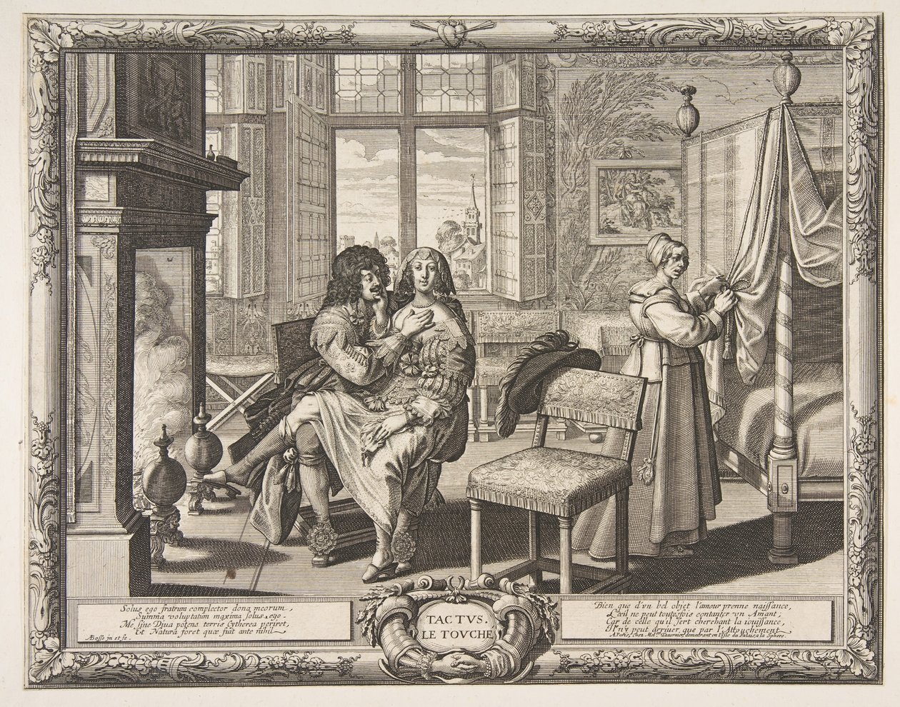 Dotyk Dotyk, ca. 1638. autorstwa Abraham Bosse