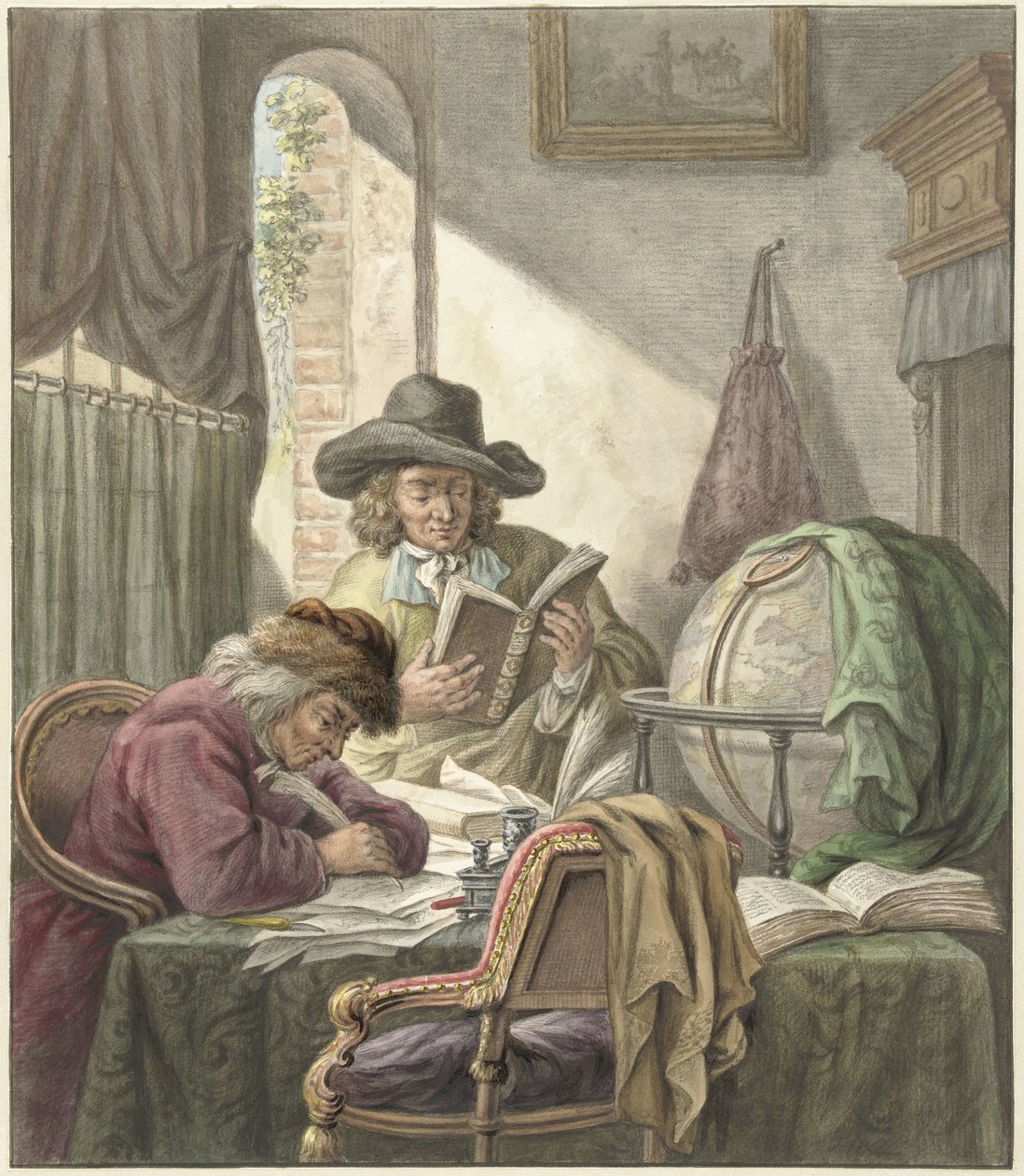 Uczeni autorstwa Abraham Delfos