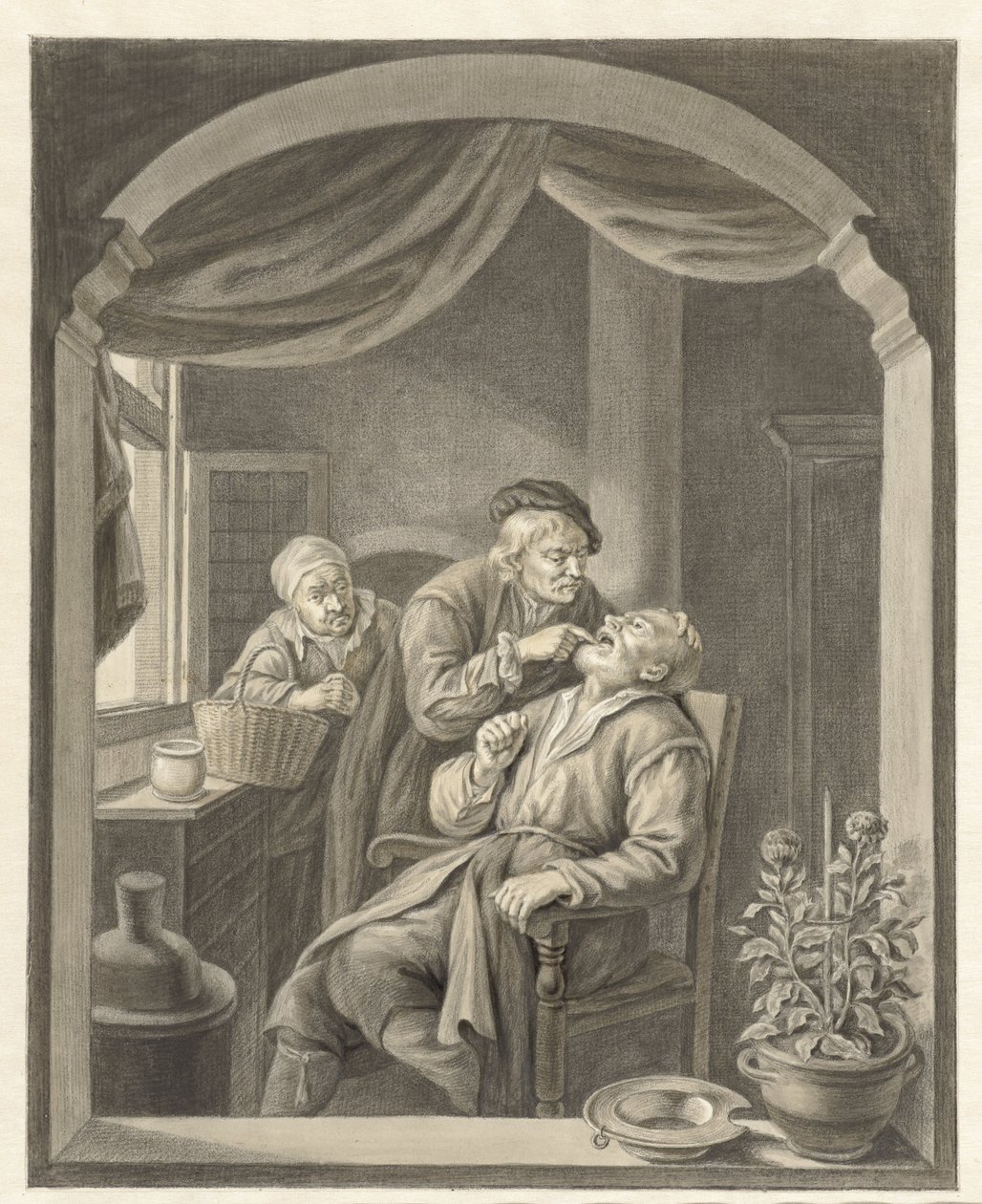 Dentysta autorstwa Abraham Delfos
