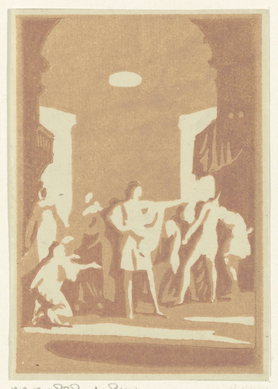 Bloki tonalne z Antipater autorstwa Abraham Delfos
