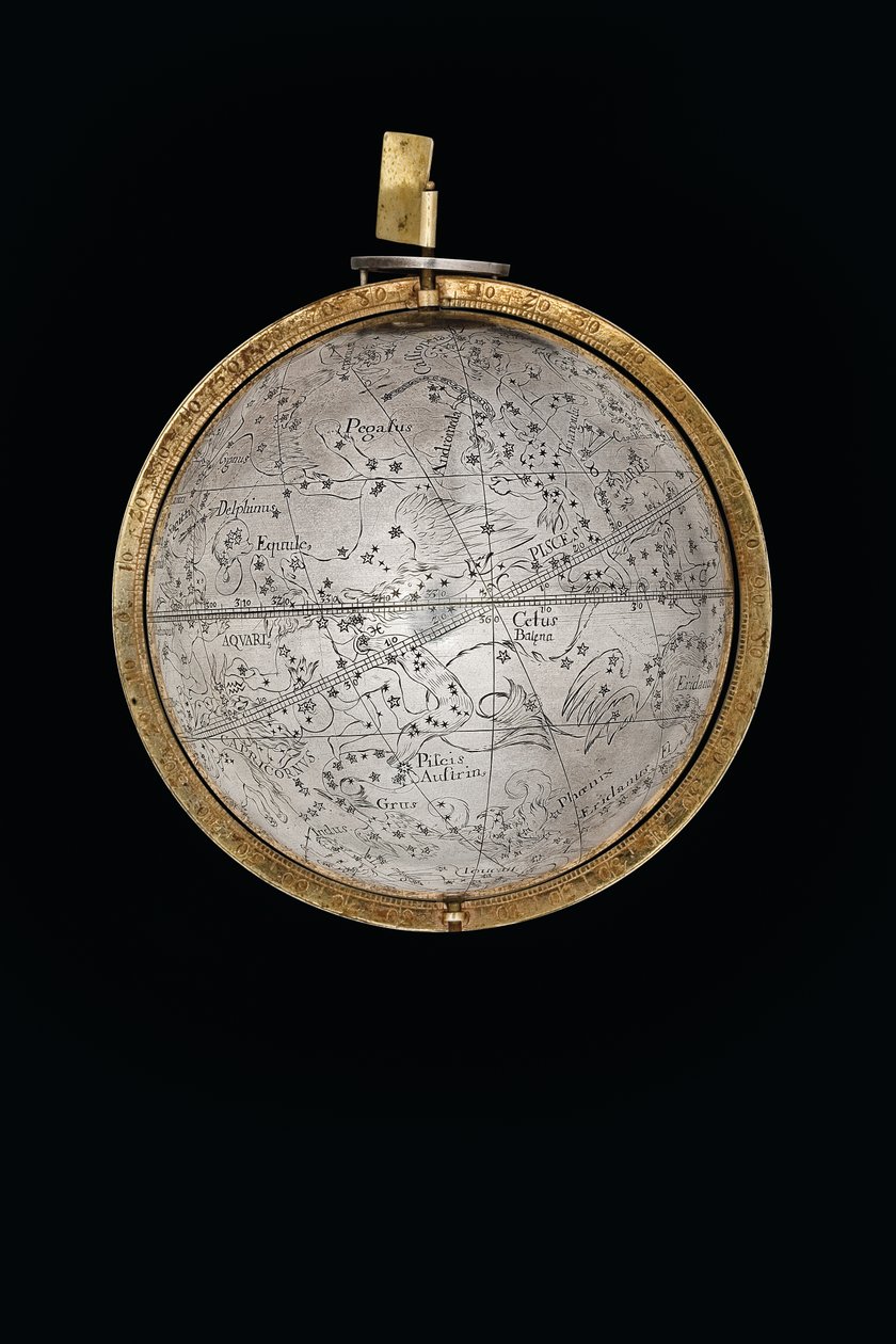Dwa wyjątkowe globusy ziemskie i niebieskie, wspierane przez Herkulesa i Atlasa, Augsburg, 1697-99 autorstwa Abraham Drentwett