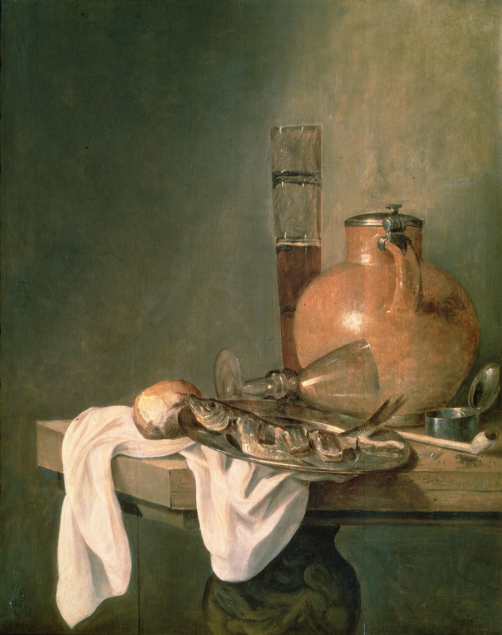 Śniadanie autorstwa Abraham Hendricksz van Beyeren