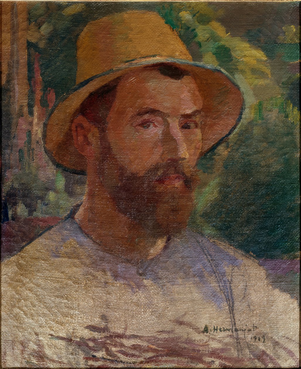 Autoportret Abrahama Hermanjata autorstwa Abraham Hermanjat