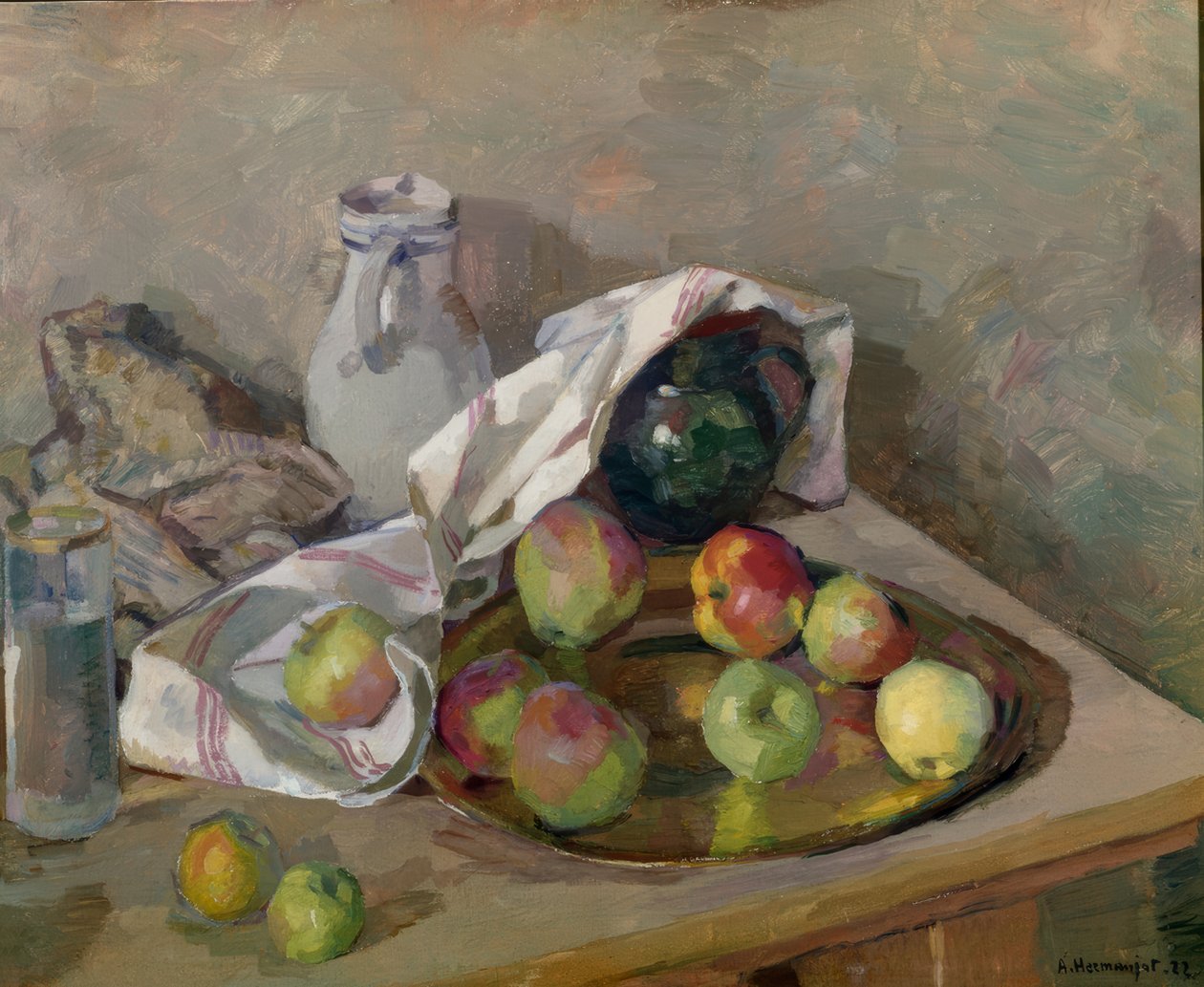 Martwa natura autorstwa Abraham Hermanjat