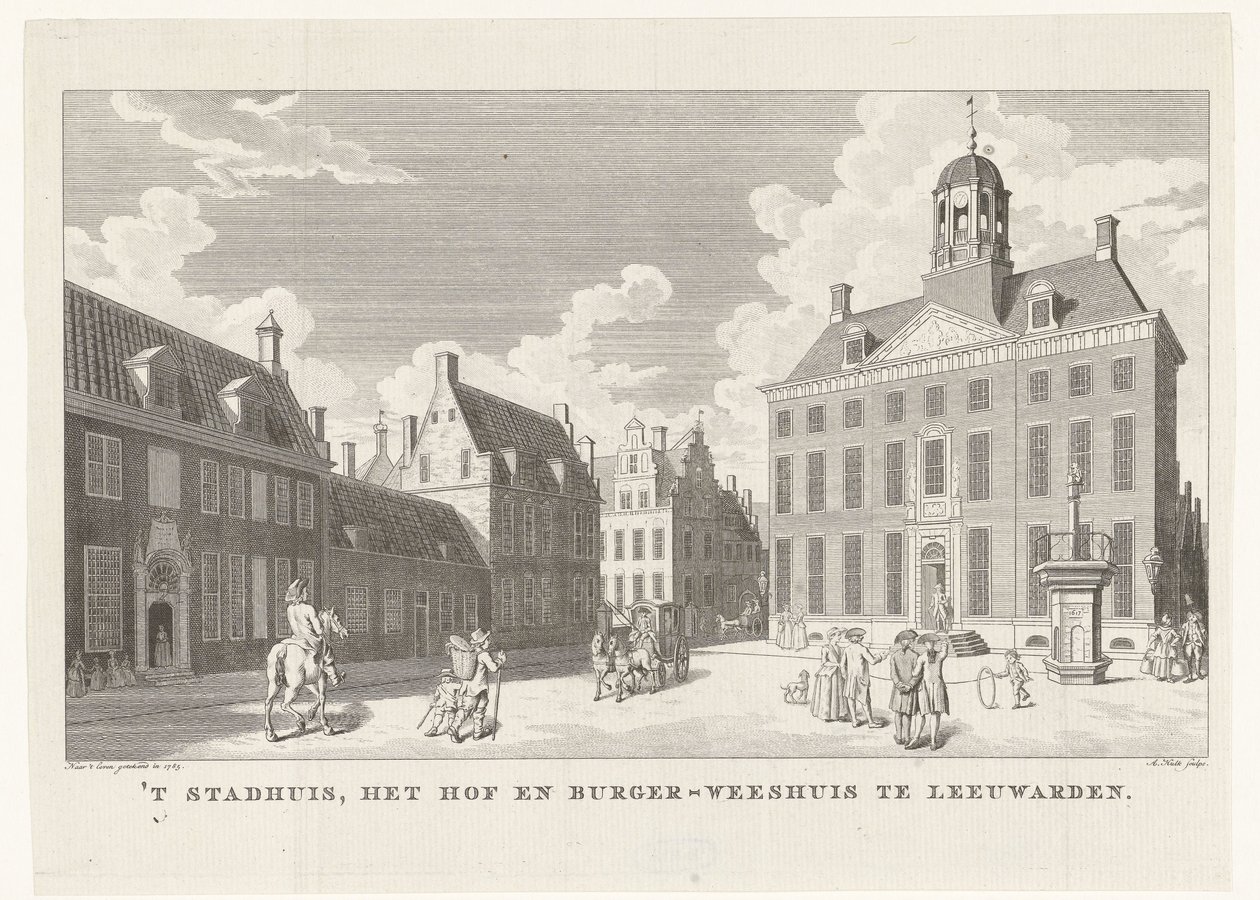 Ratusz w Leeuwarden 