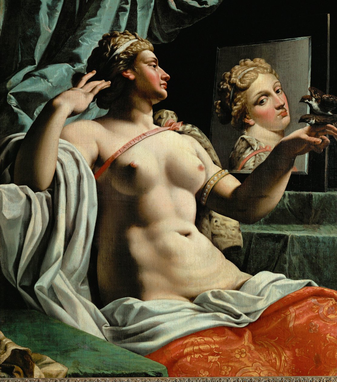 Lascivia (olej na płótnie) autorstwa Abraham Janssens