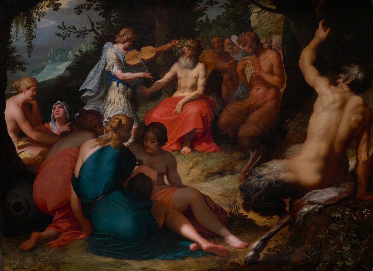 Wyrok Midasa autorstwa Abraham Janssens