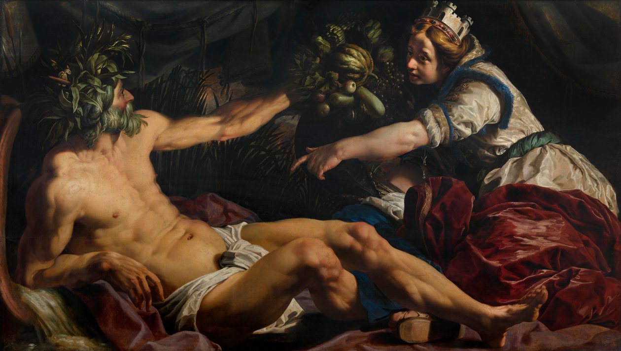 Scaldis i Antverpia autorstwa Abraham Janssens van Nuyssen