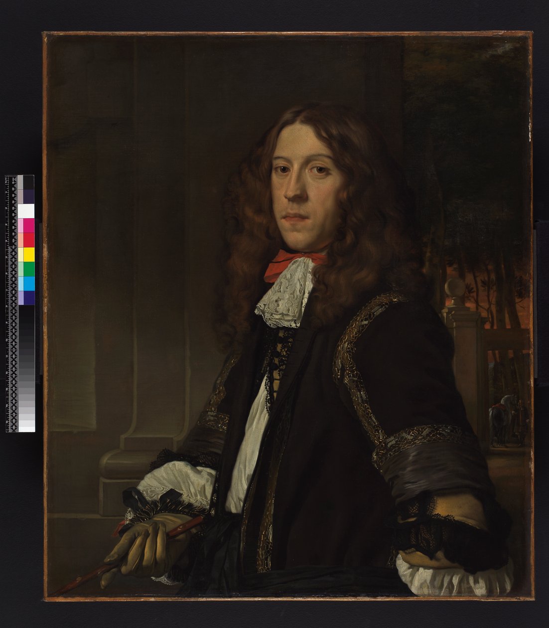 Portret mężczyzny autorstwa Abraham Lamberts Jacobsz van den Tempel