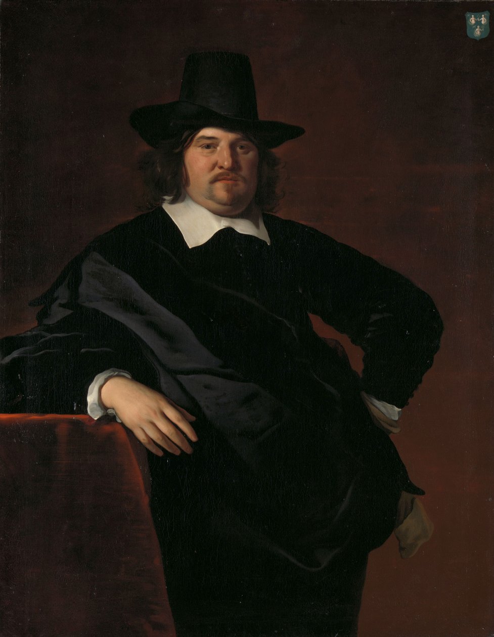 Abraham de Visscher, 1650-67 autorstwa Abraham Lambertsz van den Tempel