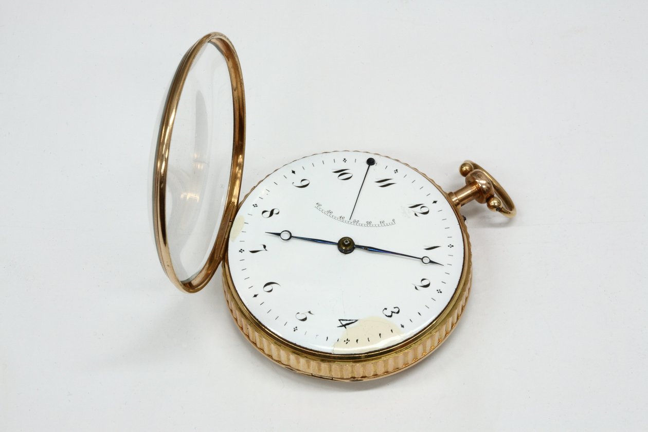 Zegarek Perpetuelle, 1783 (złota koperta) autorstwa Abraham Louis Breguet