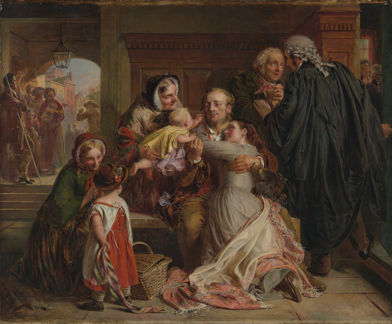 Niewinny autorstwa Abraham Solomon
