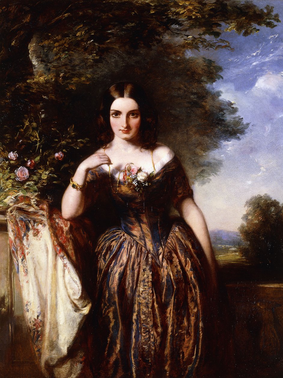 Portret pani J. Hardcastle, z domu Anne Capper autorstwa Abraham Solomon