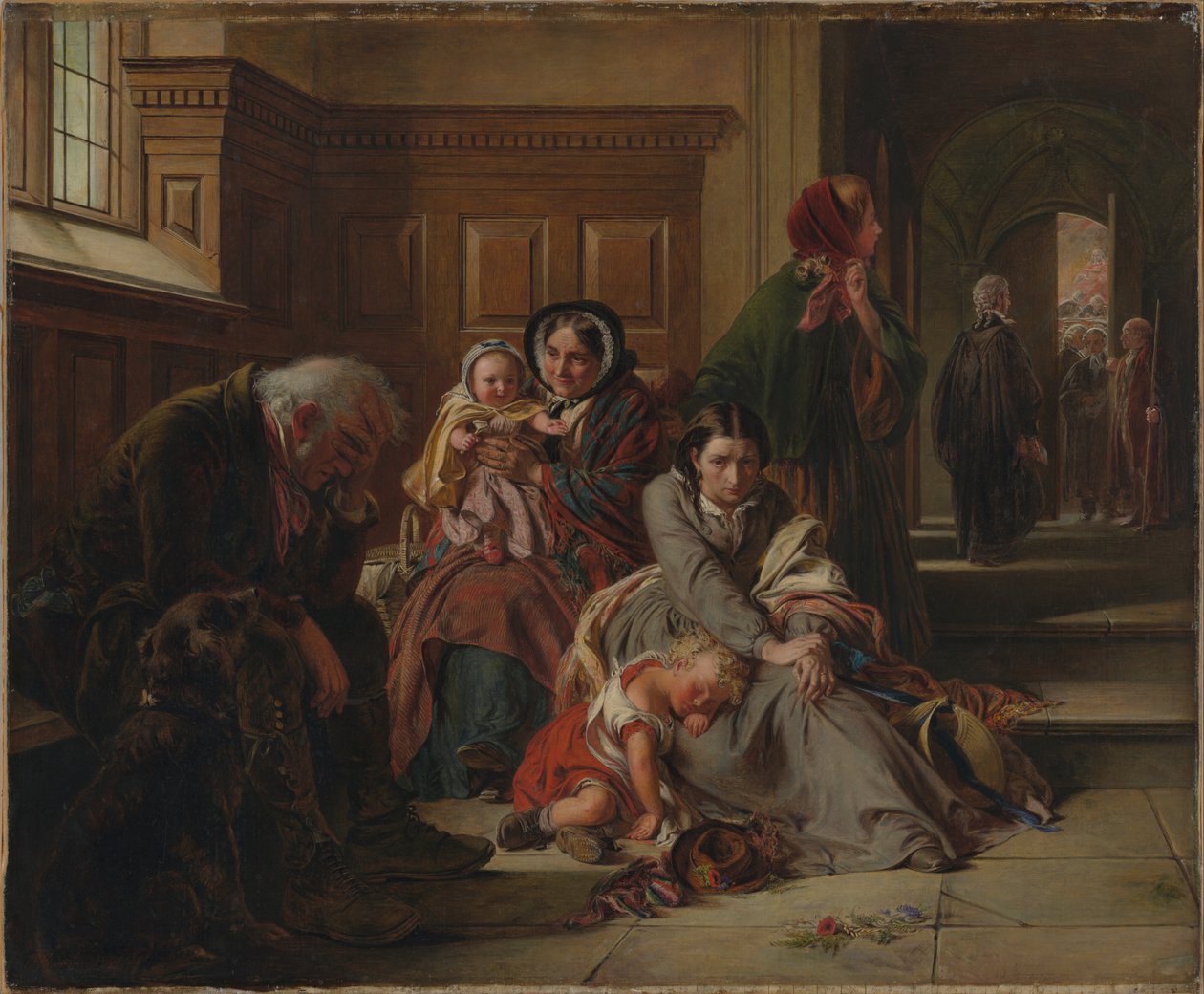 Oczekiwanie na werdykt autorstwa Abraham Solomon