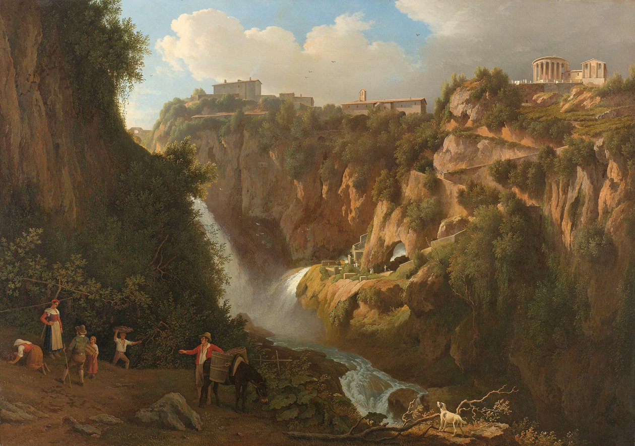 Wodospad w Tivoli Tivoli Wodospad autorstwa Abraham Teerlink