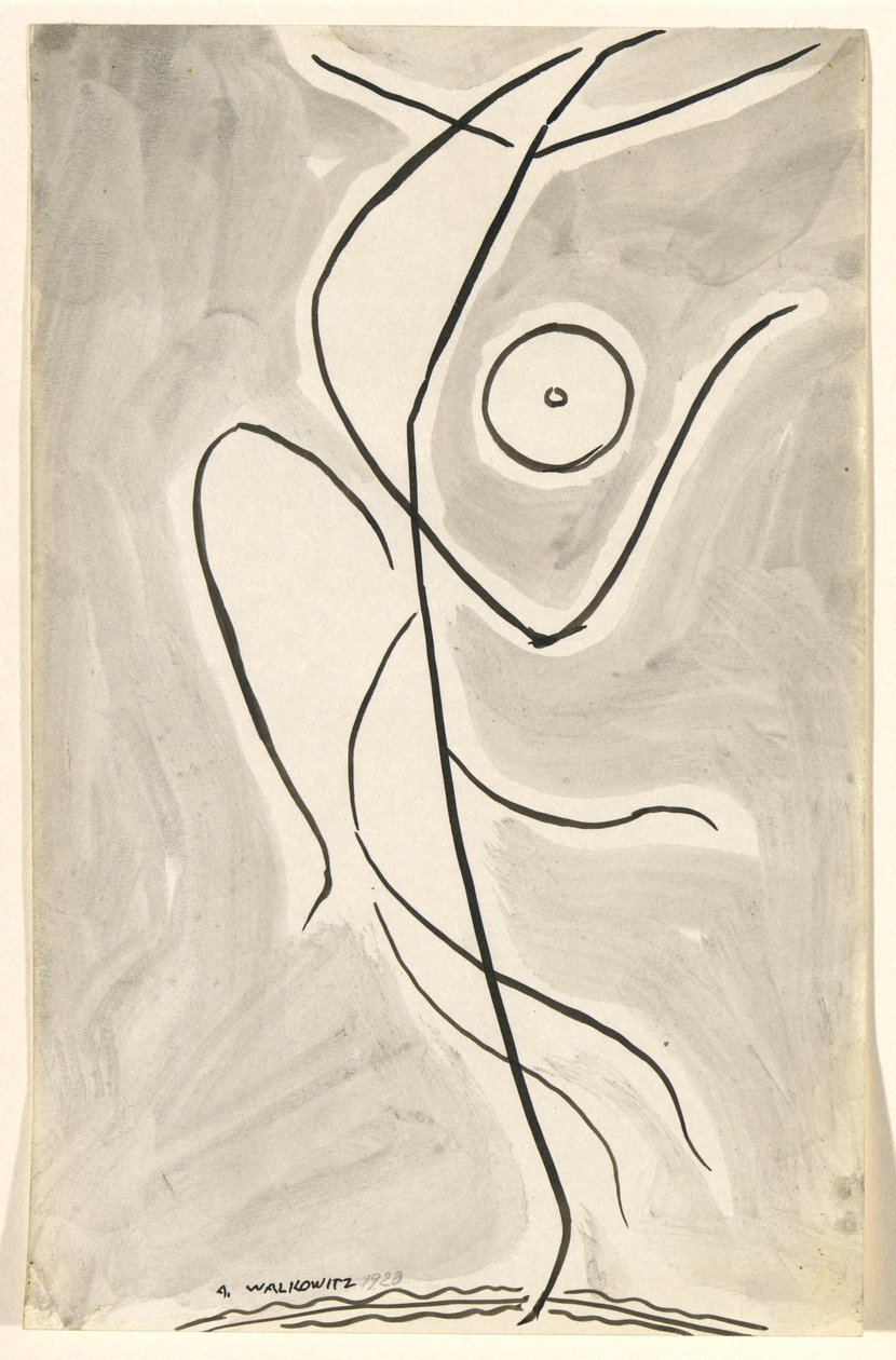 Abstrakcja taneczna: Isadora Duncan (lub autorstwa Abraham Walkowitz