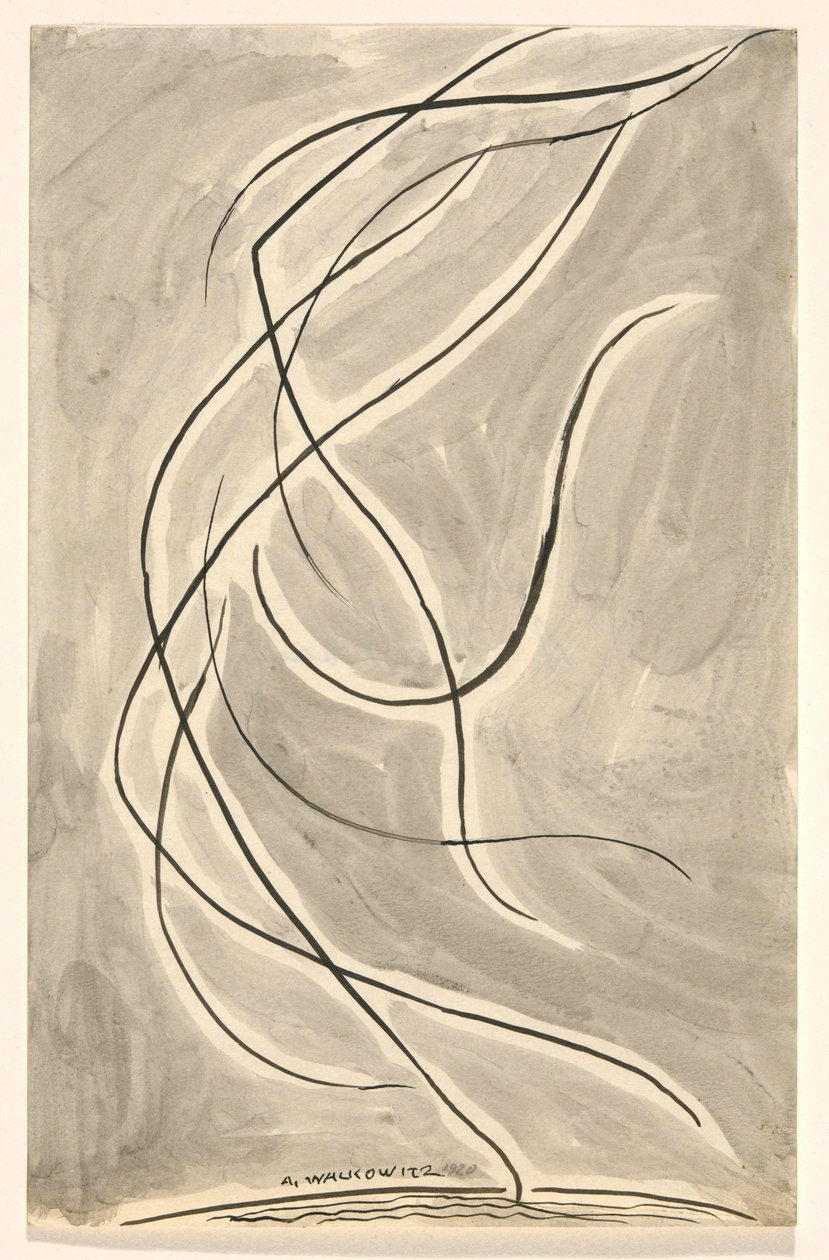 Abstrakcja taneczna: Isadora Duncan. (lub autorstwa Abraham Walkowitz