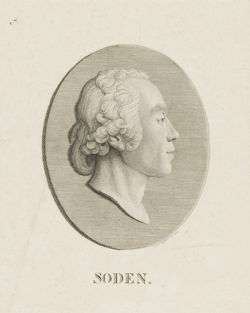 Friedrich Julius Heinrich Graf von Soden w podróży do Sassan 1754-1831, 1800. autorstwa Abraham Wolfgang Küffner