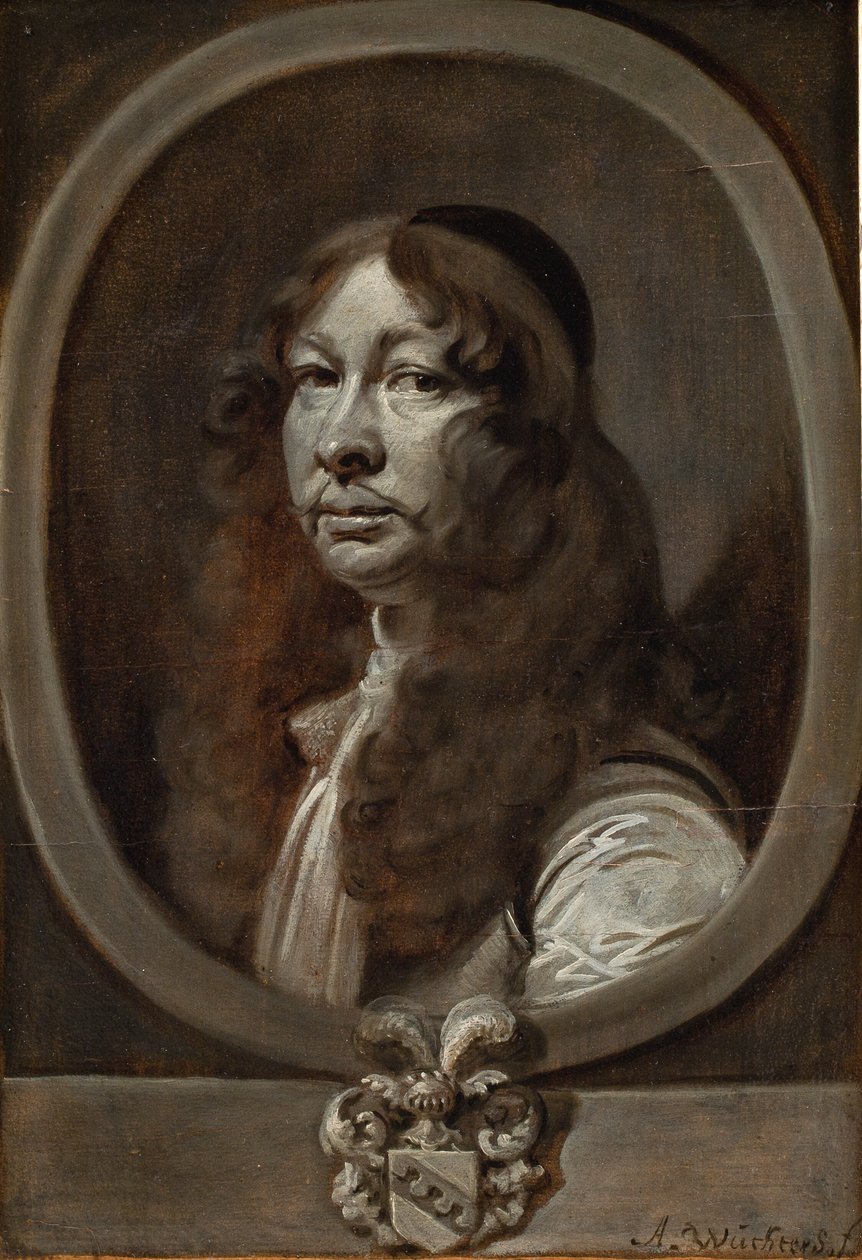 Heinrich von Delwig, szwedzki pułkownik autorstwa Abraham Wuchters