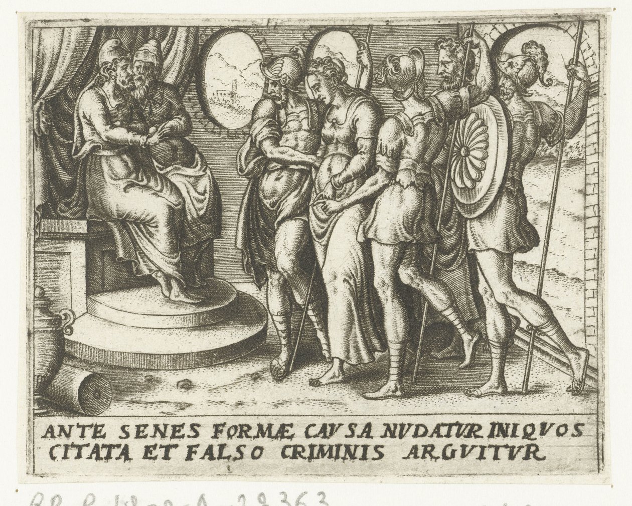 Zuzanna przed sędziami Historia Zuzanny (tytuł serii) autorstwa Abraham de Bruyn