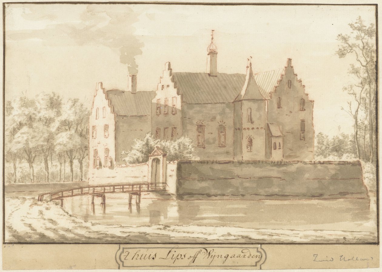 Dom Usta Winnic autorstwa Abraham de Haen (II)
