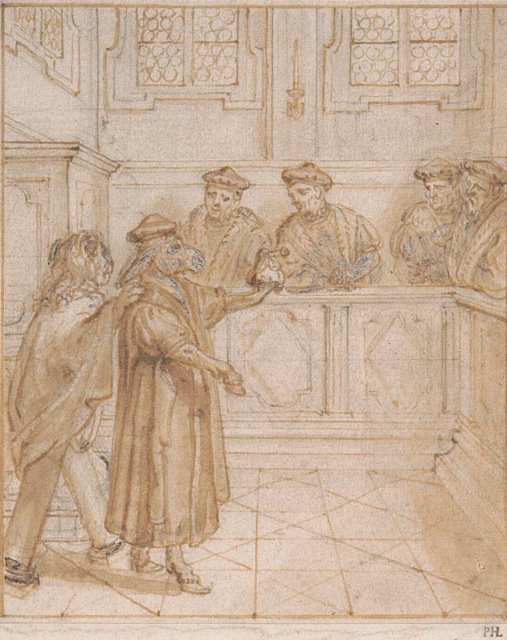 Doctor Ass (satyra na prawo) autorstwa Abraham van Diepenbeeck