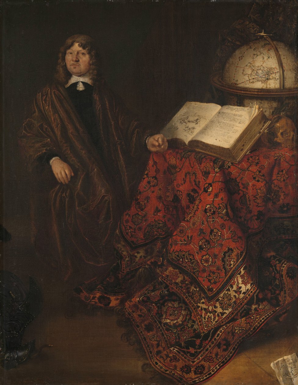 Cornelis Jansz Meyer (1629-1701), inżynier hydraulik autorstwa Abraham van den Hecken