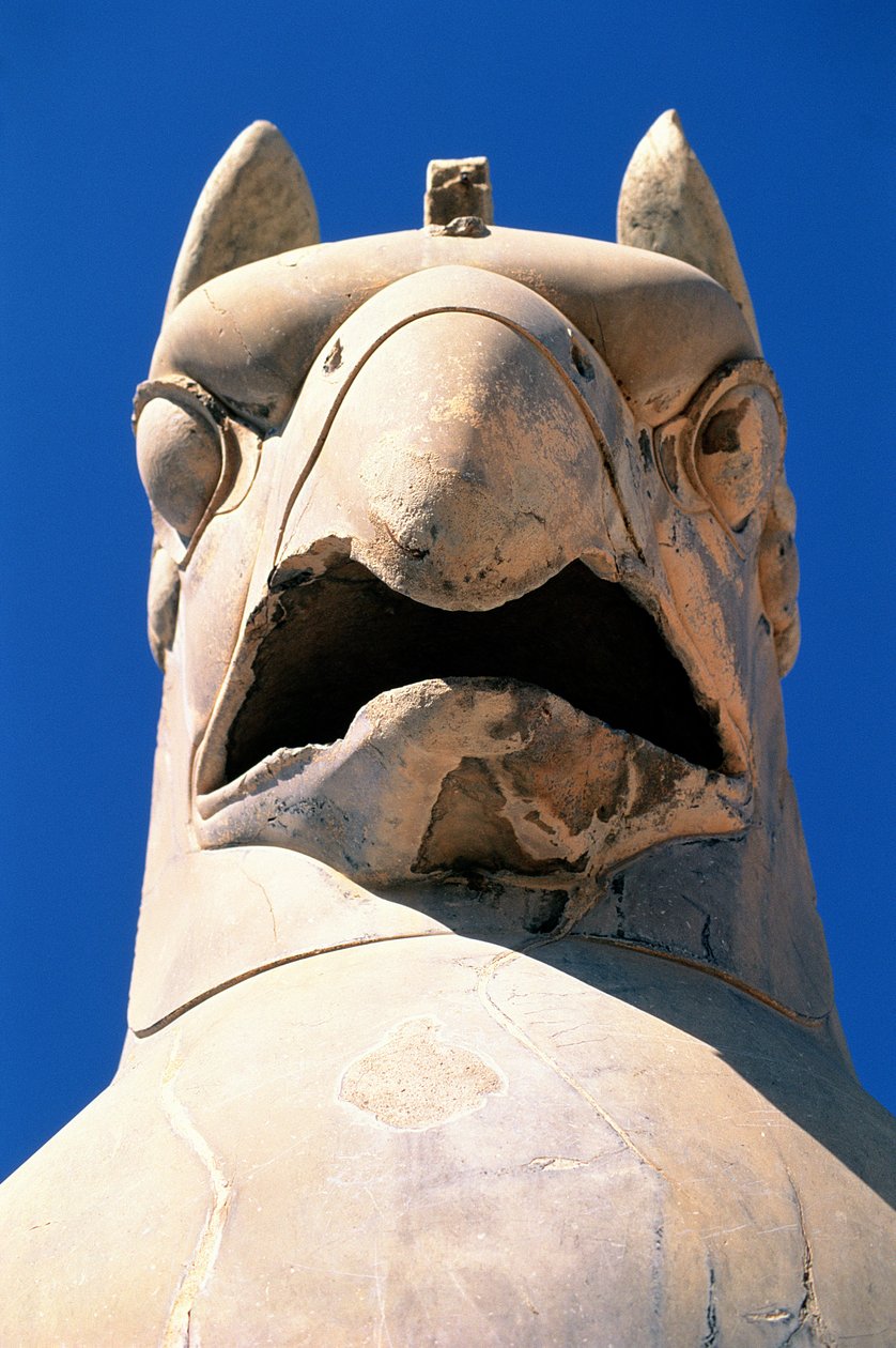 Głowa orła na Sapahan Spoy (Soldier Road) autorstwa Achaemenid