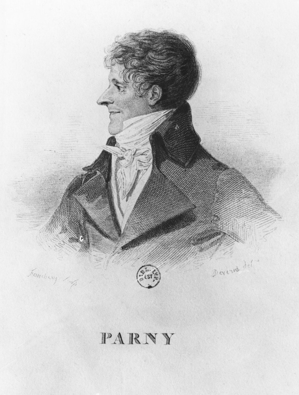 Évariste Desiré de Forges, Vicomte de Parny autorstwa Achille Devéria