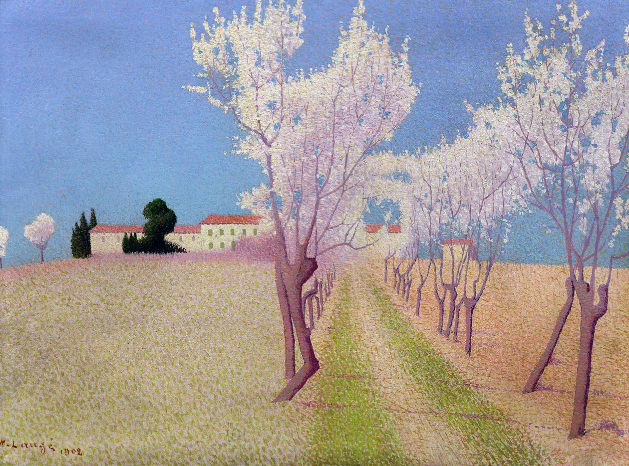 Wieś Gwardii, 1902 autorstwa Achille Lauge