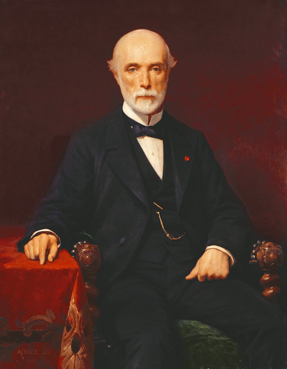 Louis-Charles de Saulces de Freycinet (1828-1923) 1880 autorstwa Achille Zo