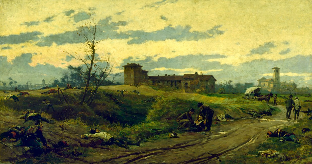 Władzę złamał Achilles Beltrame (1871-1945) autorstwa Achille Beltrame