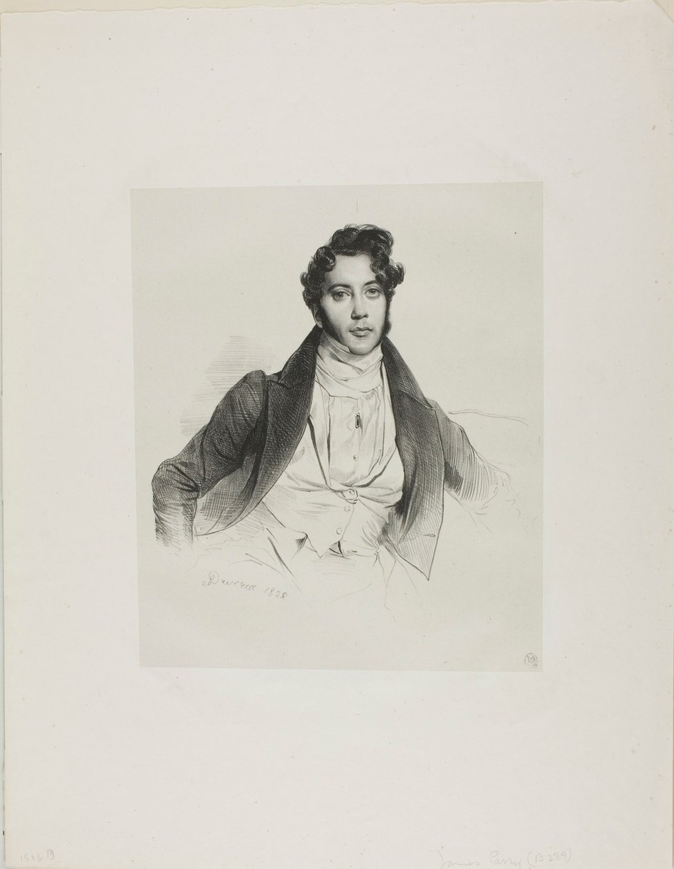 James Parry autorstwa Achille Devéria