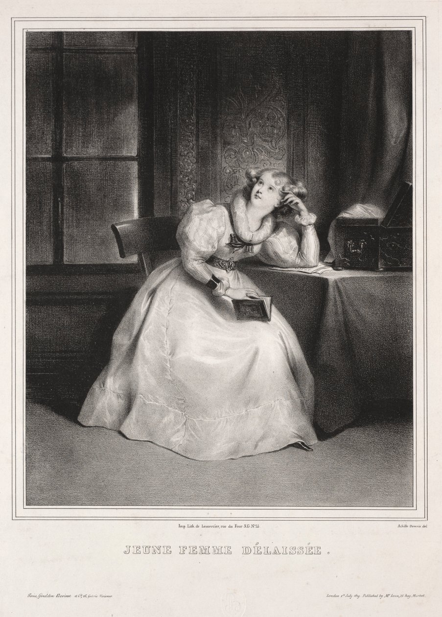 Zaduma. autorstwa Achille Devéria