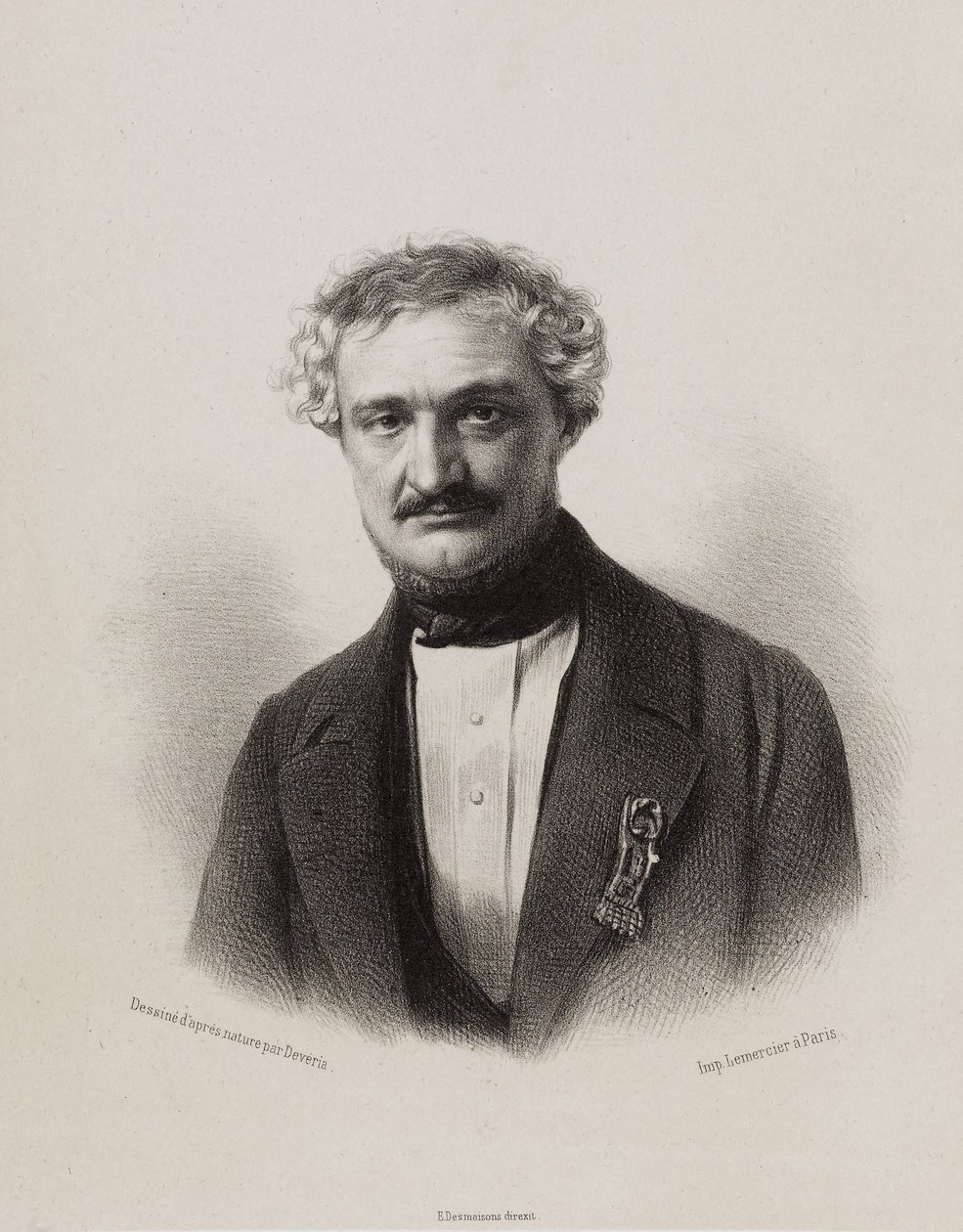 Zgromadzenie Narodowe, galeria przedstawicieli narodu - Sylvain Guizard autorstwa Achille Devéria