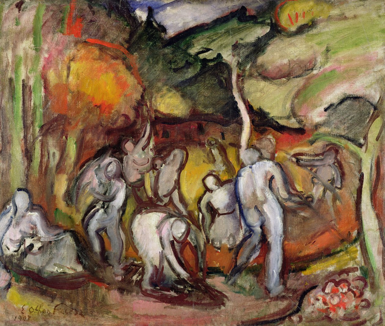 Jesień autorstwa Achille Emile Othon Friesz