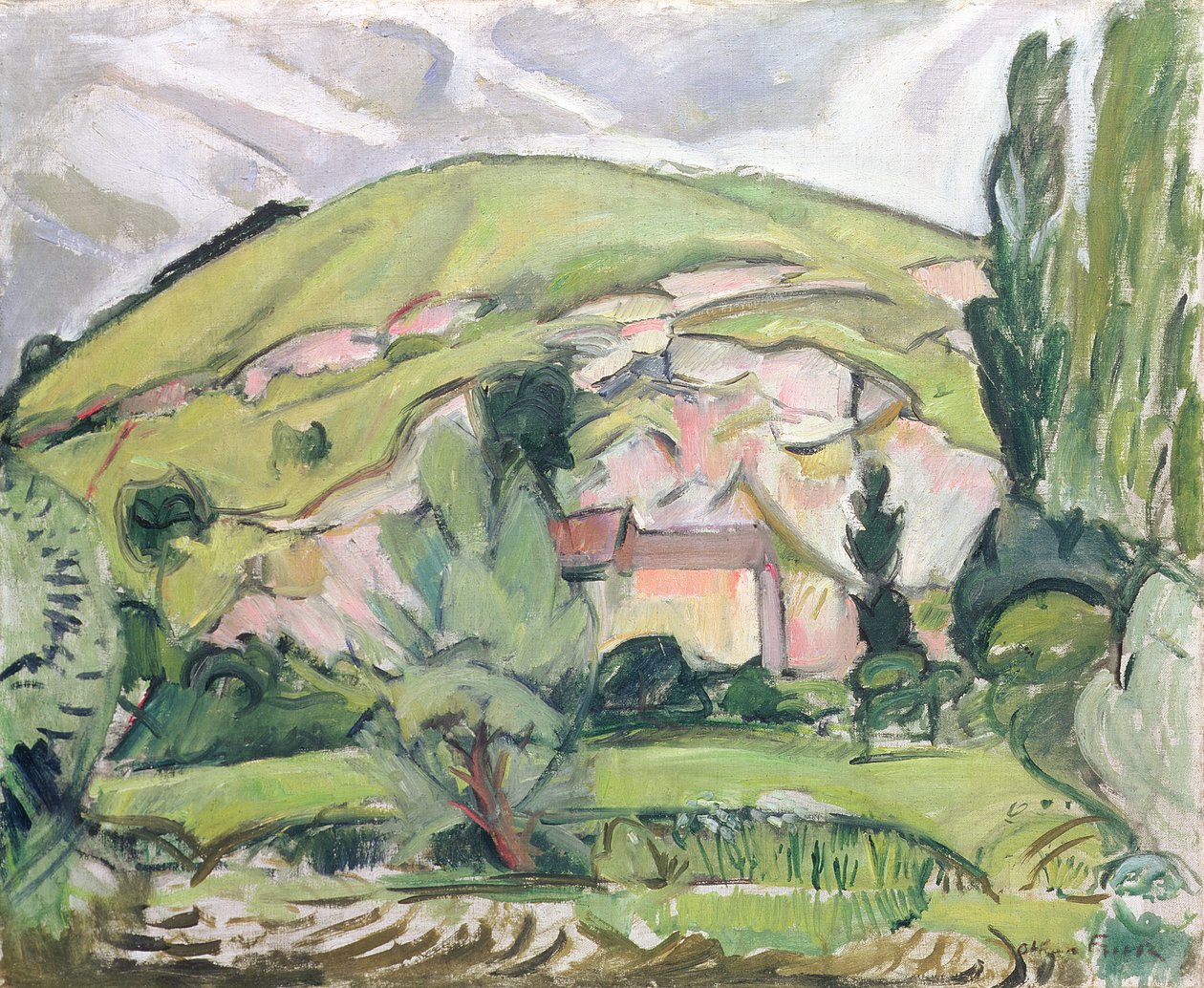 Hillpolish autorstwa Achille Emile Othon Friesz