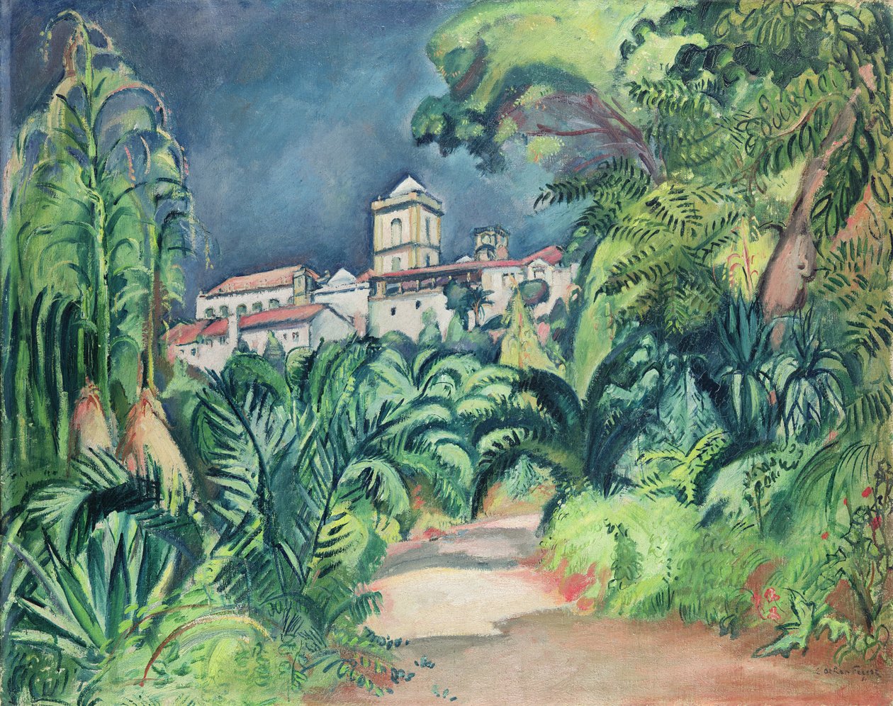 Jardins da Universidade de Coimbra, Portugal Polaco autorstwa Achille Emile Othon Friesz