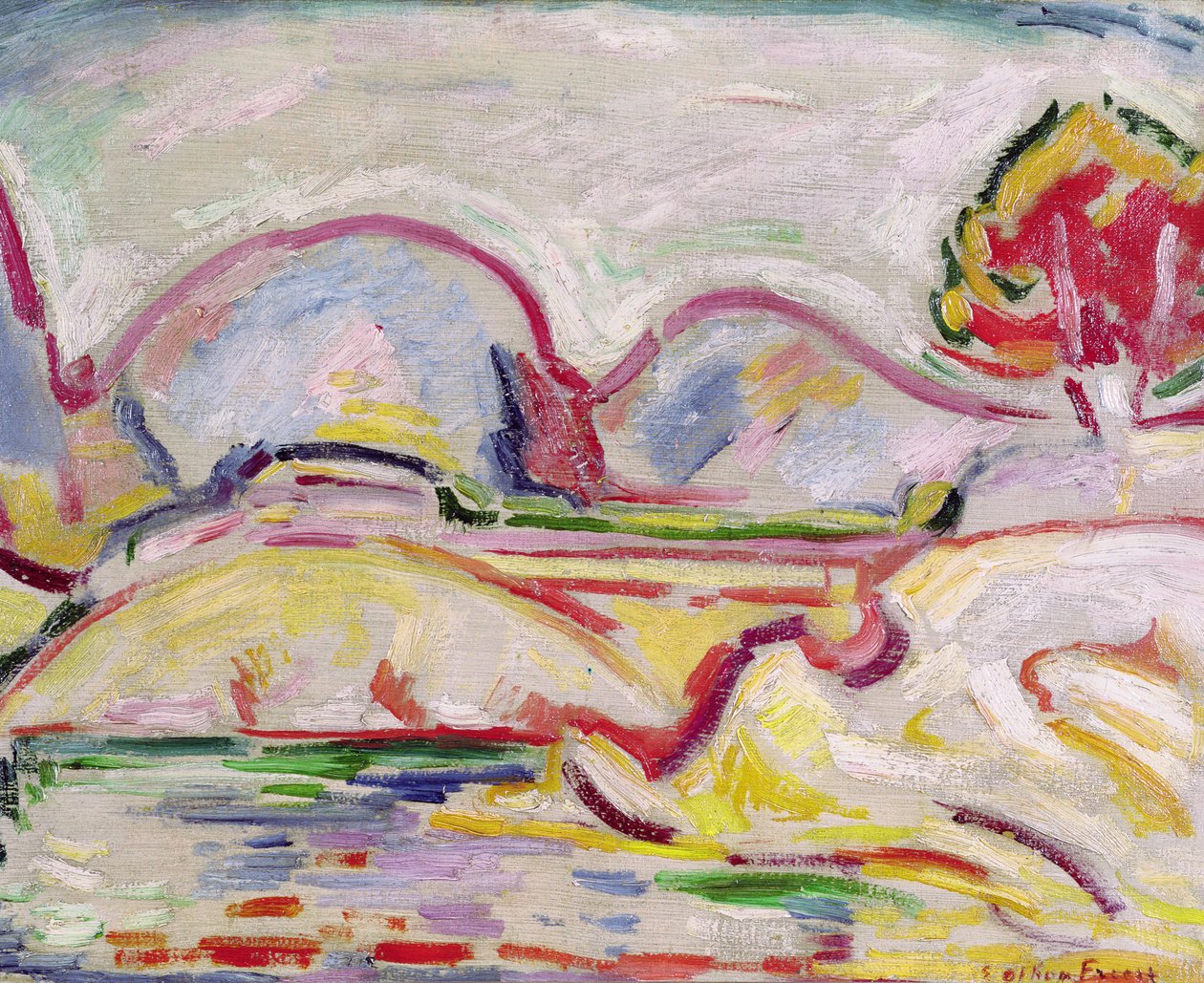 W Ciotacie autorstwa Achille Emile Othon Friesz