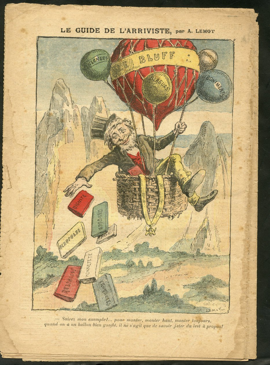 Ilustracja Achille Lemot (1846-1909) w Le Pelerin autorstwa Achille Lemot