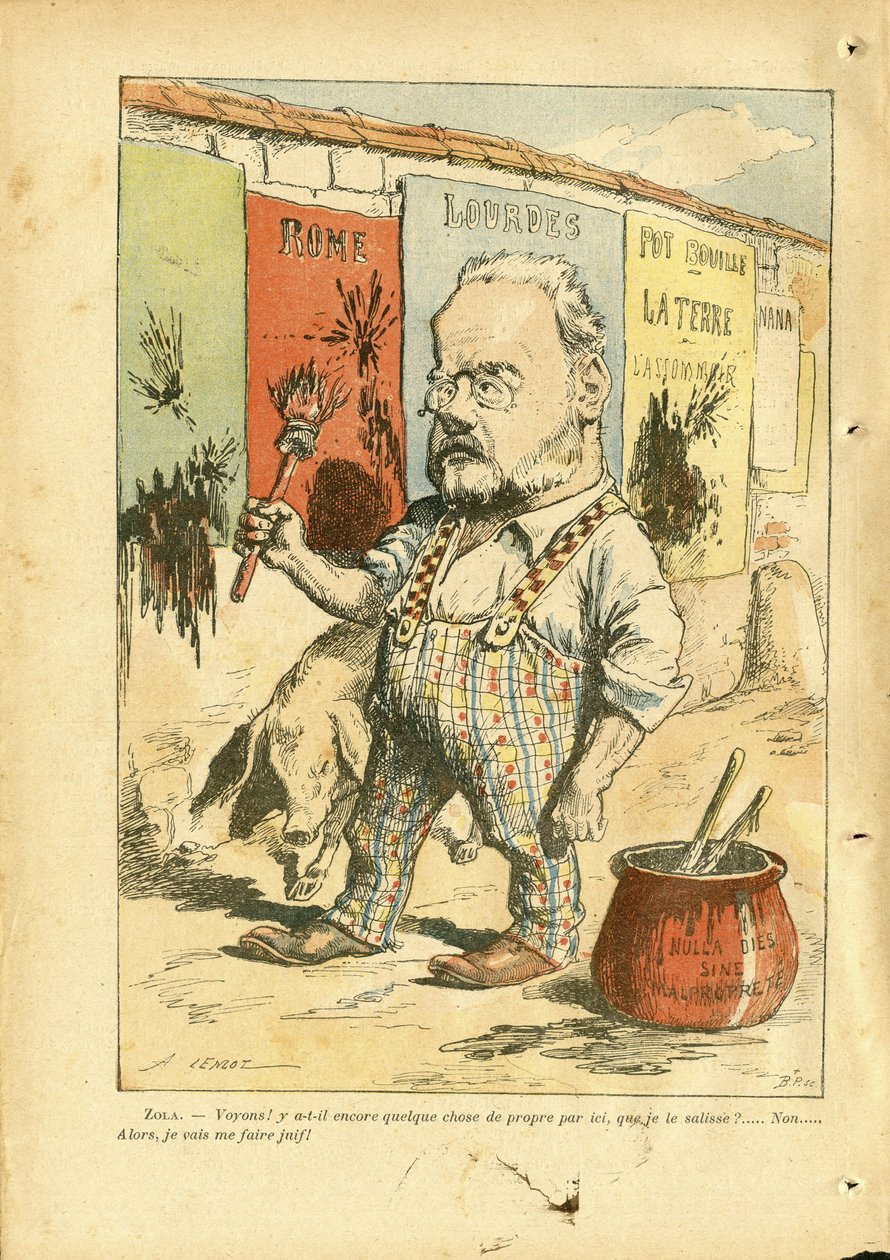 Ilustracja Achille Lemot (1846-1909) w Le Pelerin autorstwa Achille Lemot